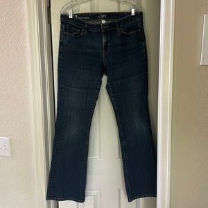 Loft Size 10 Curvy Bootcut Jeans